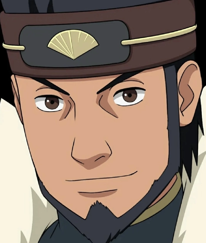 Ảnh Asuma Sarutobi nhìn thẳng rõ khuôn mặt