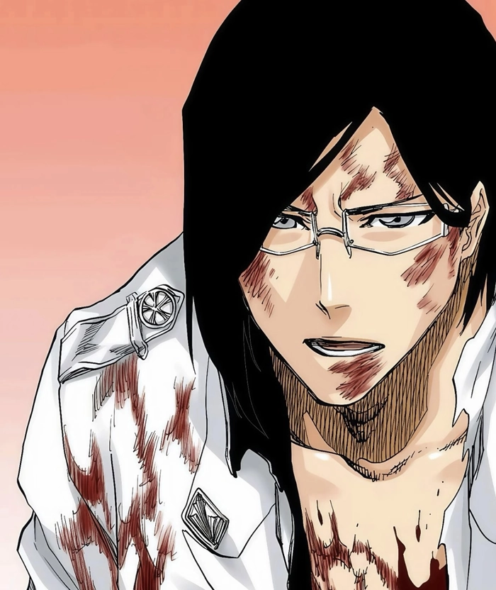 Ảnh Ishida Uryu chụp gần rõ khuôn mặt