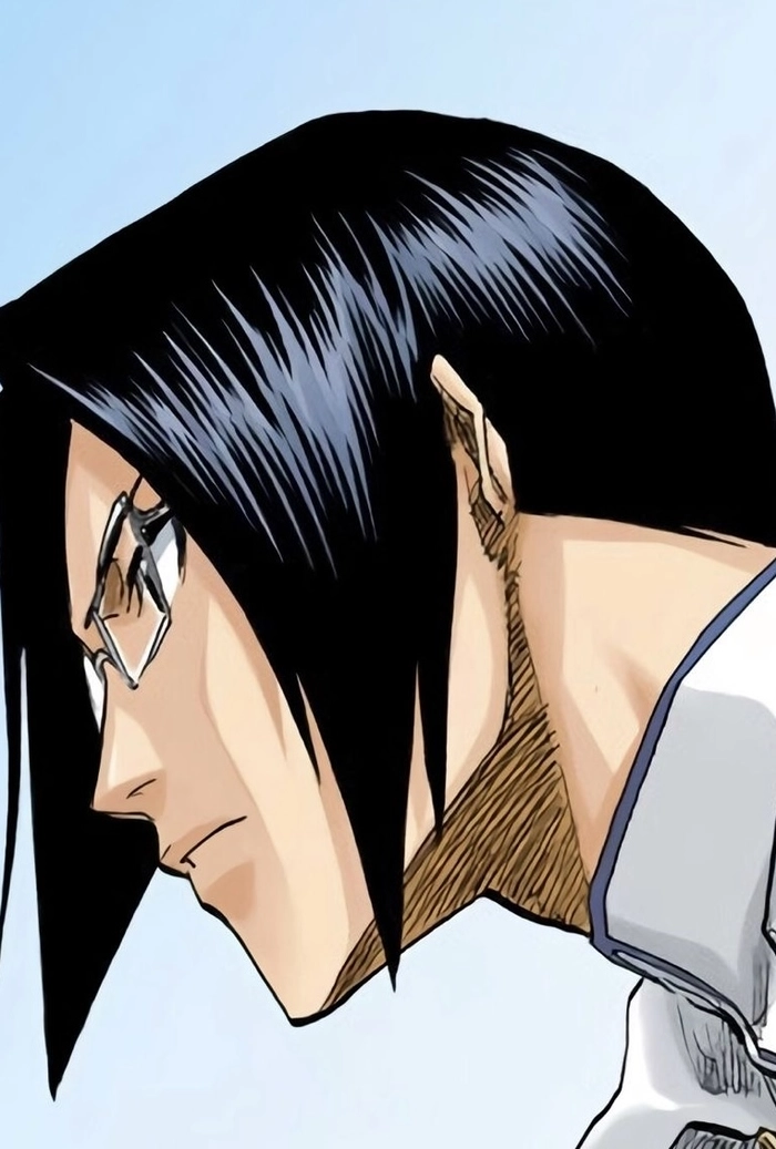 Ảnh Ishida Uryu với biểu cảm bình tĩnh rõ nét