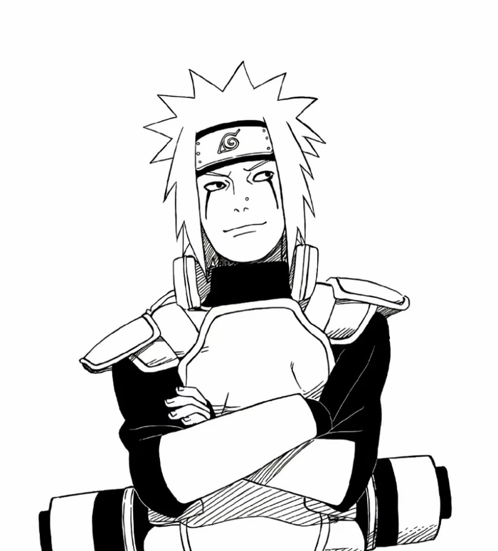 Ảnh Jiraiya trong không gian ngoài trời tự nhiên