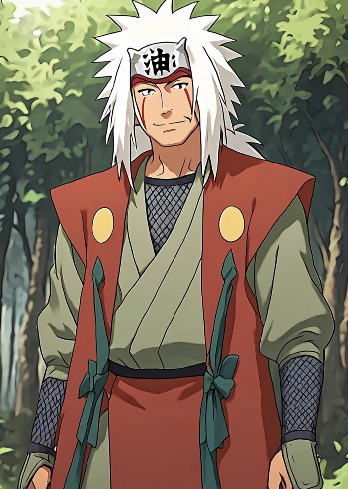 Ảnh Jiraiya trong khung cảnh ngoài trời