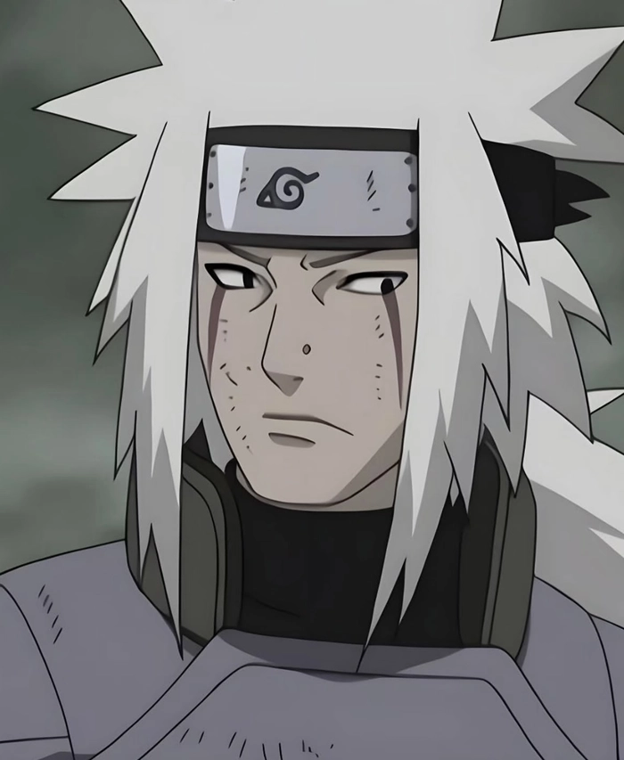 Ảnh Jiraiya với biểu cảm bình tĩnh rõ ràng