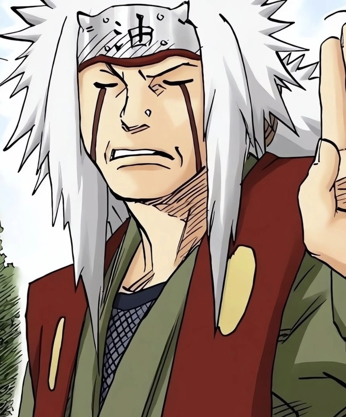 Ảnh Jiraiya với trang phục rõ chi tiết
