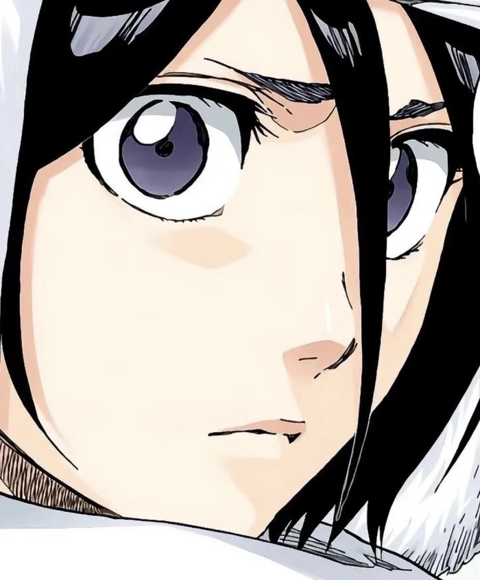 Ảnh Kuchiki Rukia chụp gần thấy rõ khuôn mặt
