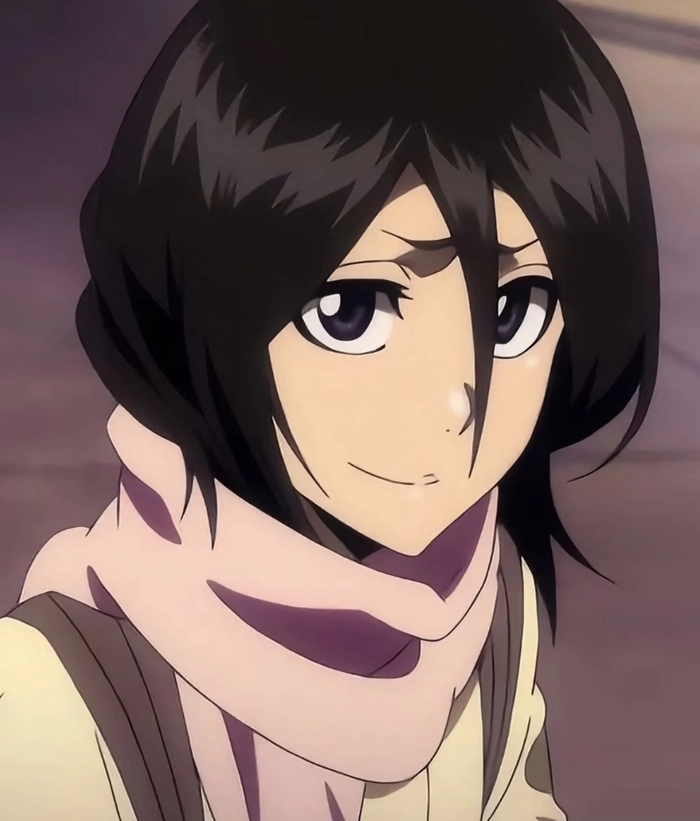 Ảnh Kuchiki Rukia nhìn rõ khuôn mặt và ánh mắt