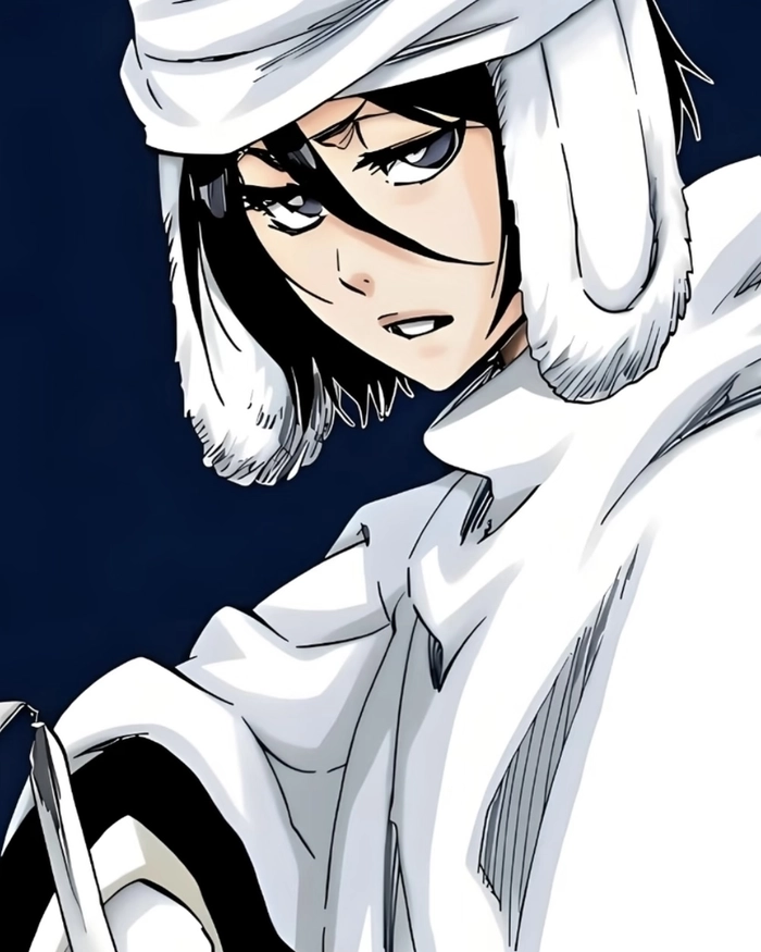 Ảnh Kuchiki Rukia tạo dáng đứng cơ bản dễ nhìn