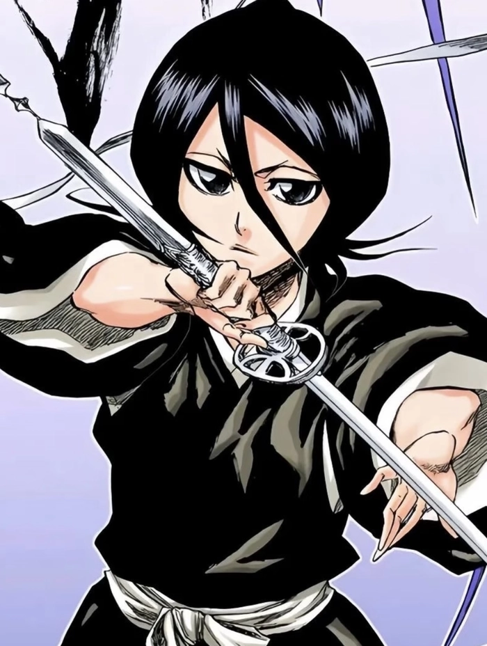 Ảnh Kuchiki Rukia với ánh sáng tự nhiên rõ ràng