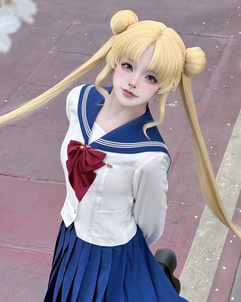 Ảnh cosplay Sailor Moon trang phục nổi bật sắc màu
