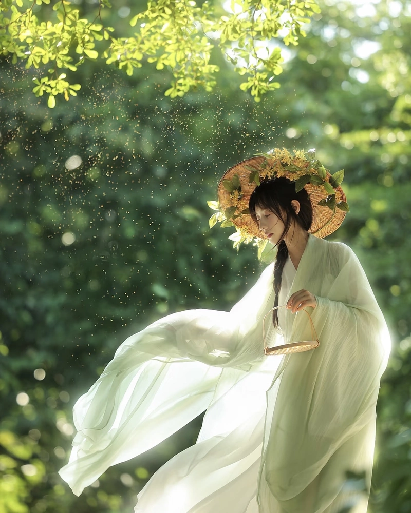 Ảnh cosplay cổ trang tạo hình thiếu nữ thanh thuần