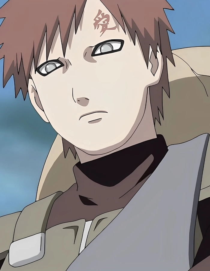 Ảnh gaara với biểu cảm bình tĩnh