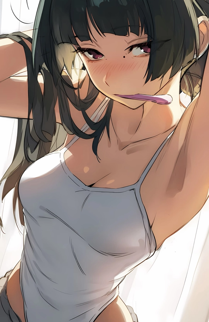 Ảnh gái anime mlem với nét mặt dễ thương