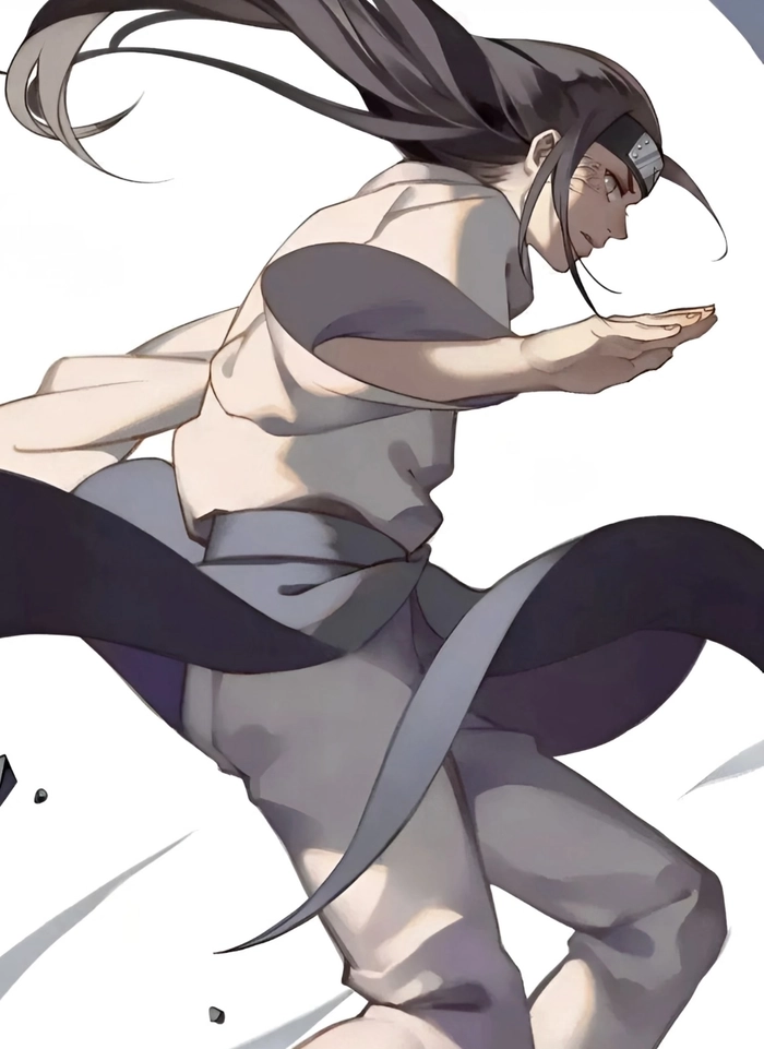 Ảnh hyuga neji với trang phục ninja rõ nét