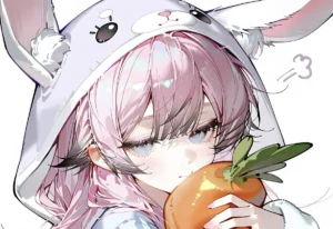 Ảnh thỏ anime thumbnail