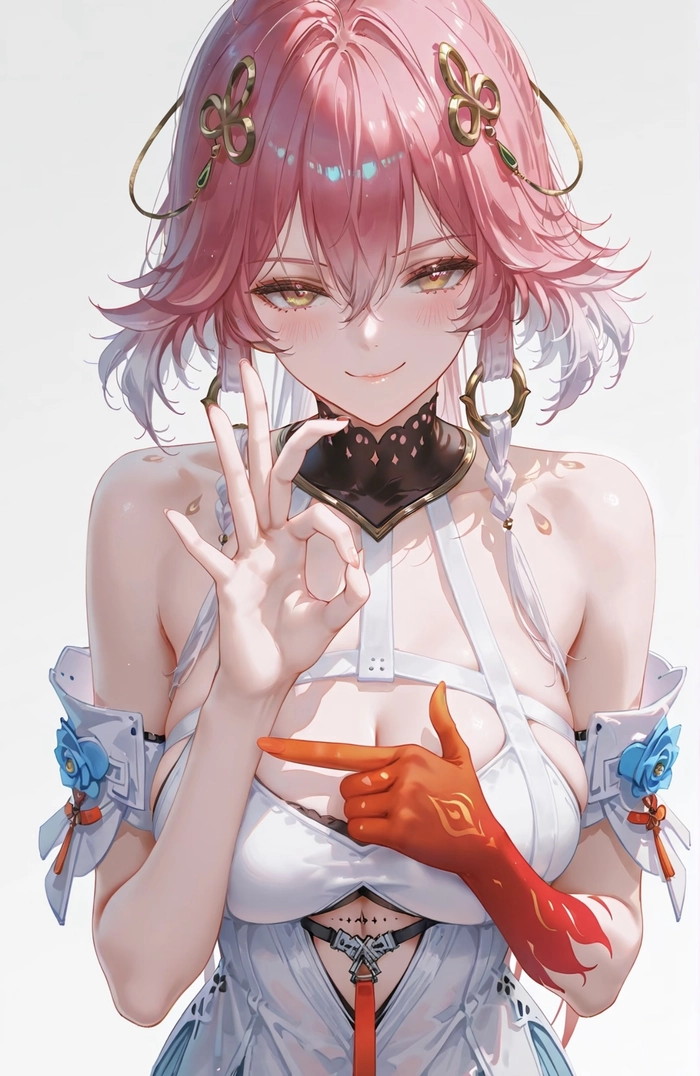 Bức ảnh gái anime mlem phong cách đáng yêu