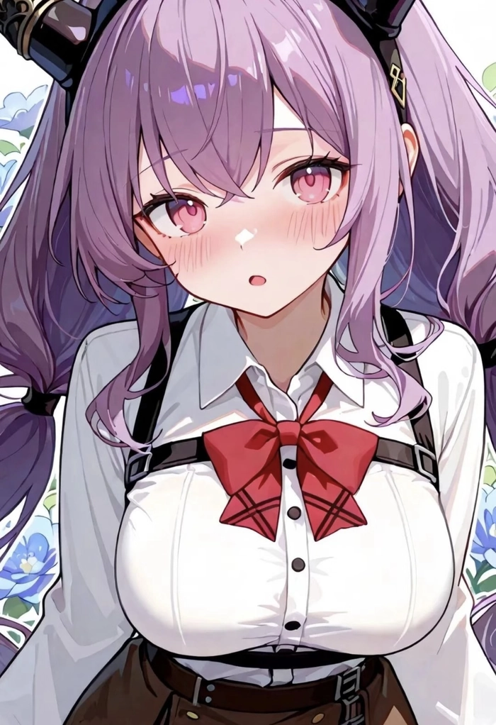 Bức ảnh gái anime mlem với màu sắc nổi bật