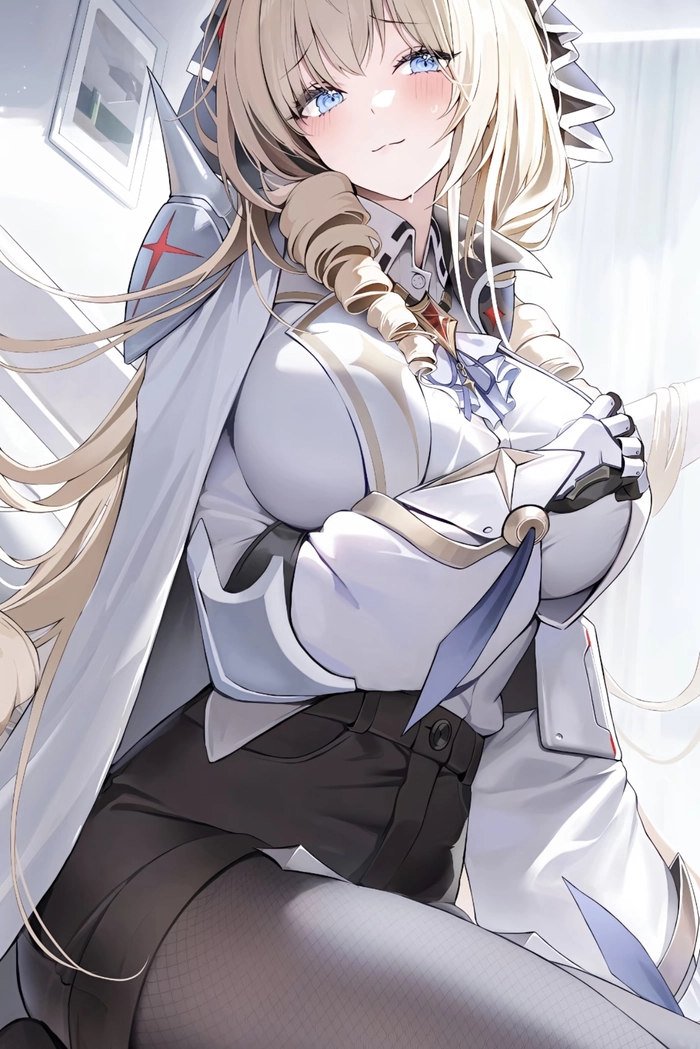 Bức hình gái anime mlem tạo dáng quen thuộc