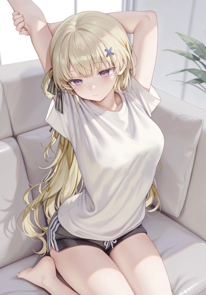 Bức hình gái anime mlem với ánh sáng nhẹ