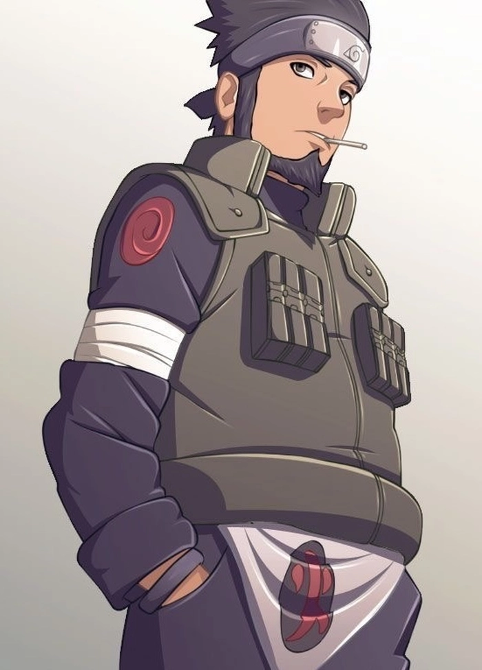 Hình Asuma Sarutobi đứng yên tạo dáng