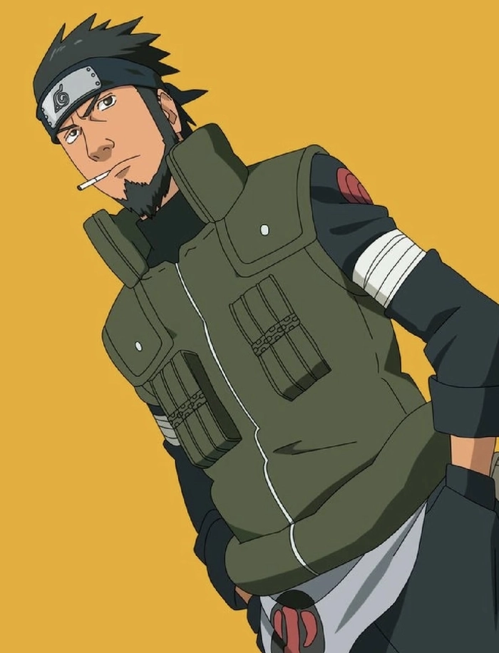 Hình Asuma Sarutobi phong cách ninja rõ