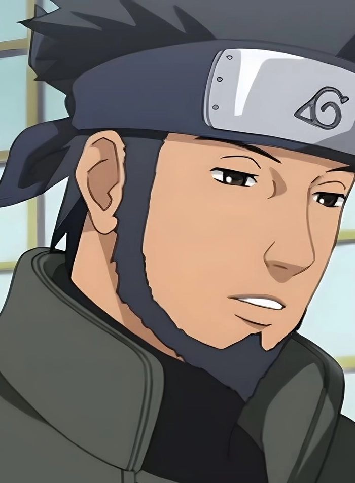 Hình Asuma Sarutobi phong cách quen thuộc