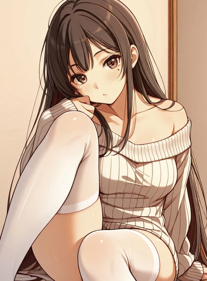 Hình ảnh gái anime mlem với ánh sáng ổn định