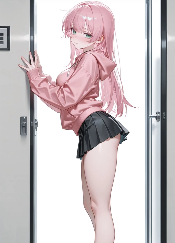 Hình ảnh gái anime mlem với màu sắc nhẹ