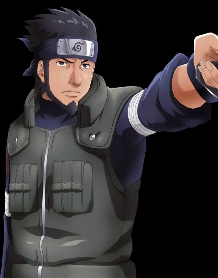 ảnh Asuma Sarutobi trong trang phục ninja