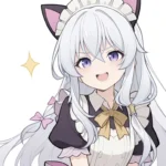 ảnh anime hầu gái thumbnail