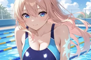 gái anime mặc bikini thumbnail