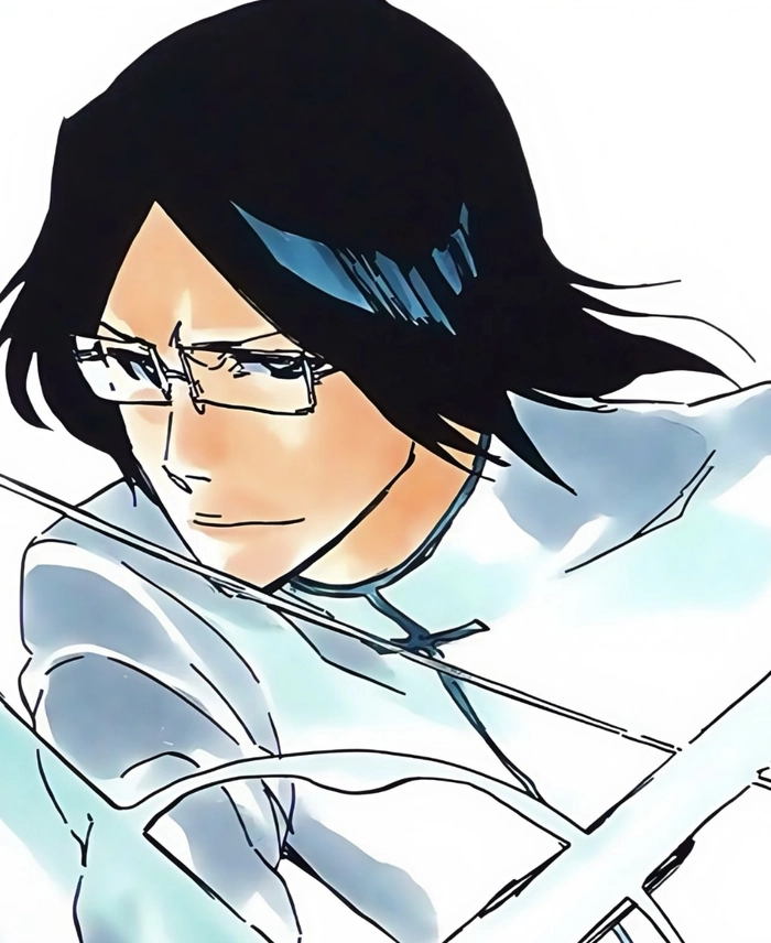 hình Ishida Uryu tạo dáng nhẹ nhàng dễ nhìn