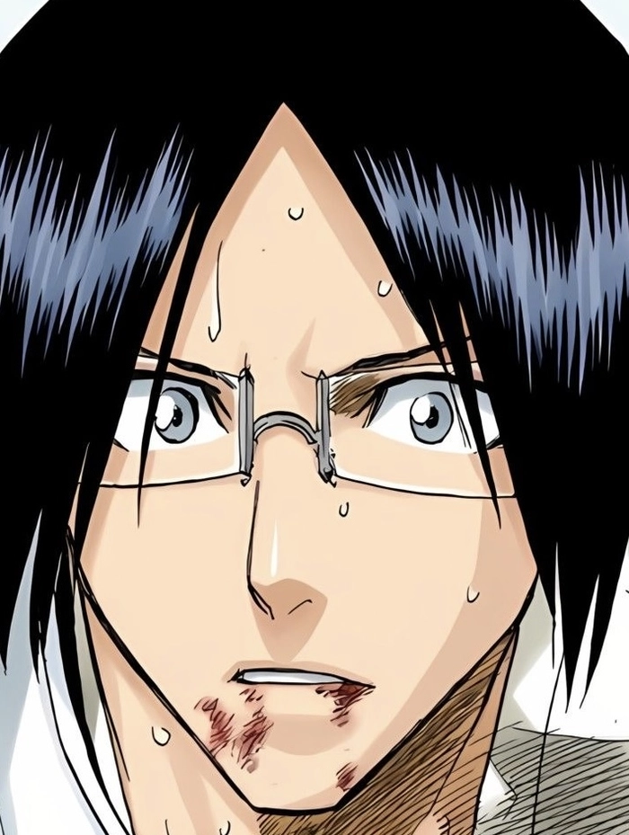 hình Ishida Uryu tạo dáng tự nhiên ngoài trời