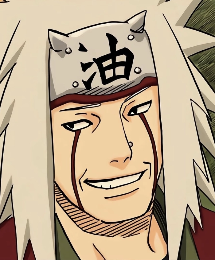 hình Jiraiya đứng ngoài trời ánh sáng tự nhiên