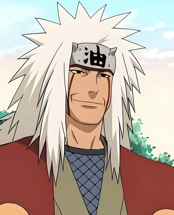 hình Jiraiya đứng yên tạo dáng quen thuộc