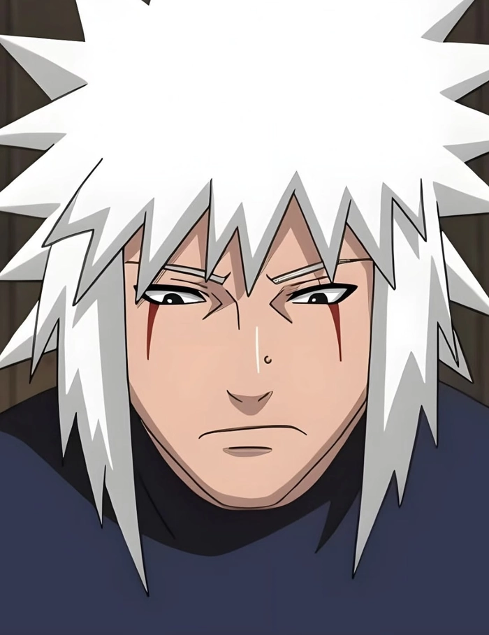hình Jiraiya tạo dáng nhẹ nhàng dễ nhìn