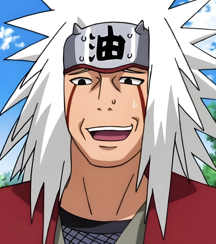 hình Jiraiya với trang phục ninja quen thuộc