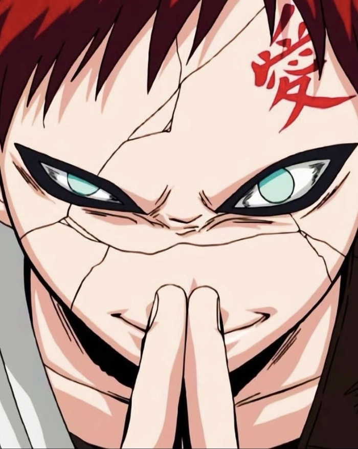 hình gaara tạo dáng chiến đấu cơ bản