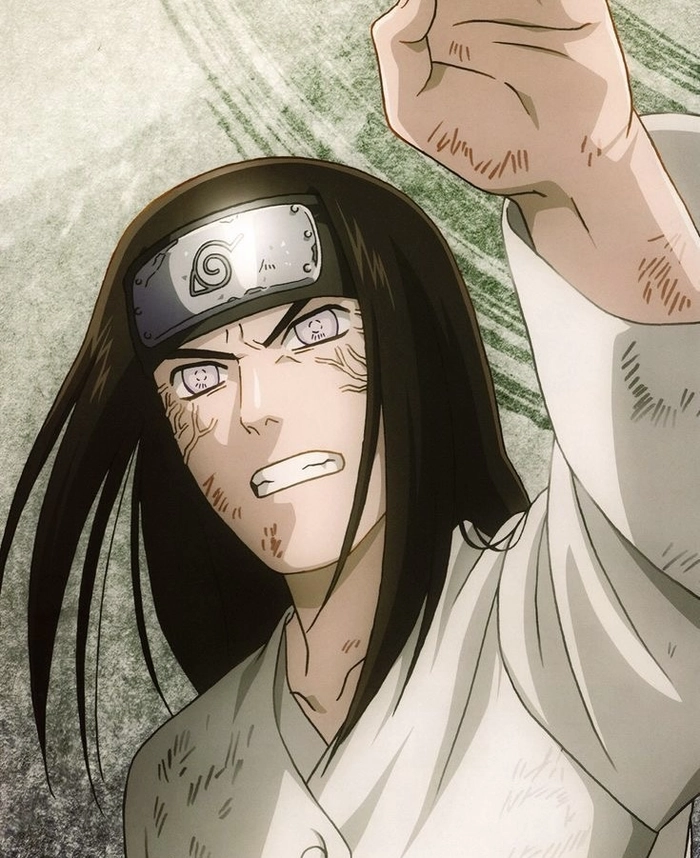 hình hyuga neji đứng ngoài trời tự nhiên