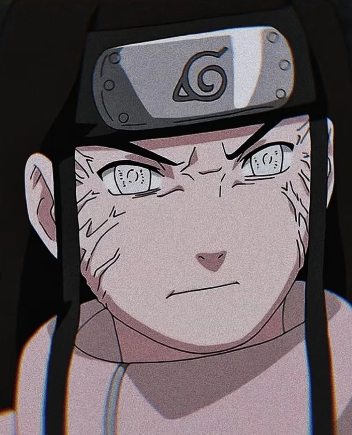 hình hyuga neji tạo dáng đơn giản