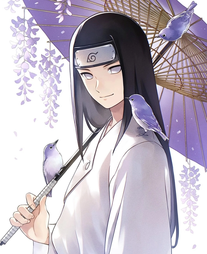 hình hyuga neji tạo dáng tự nhiên