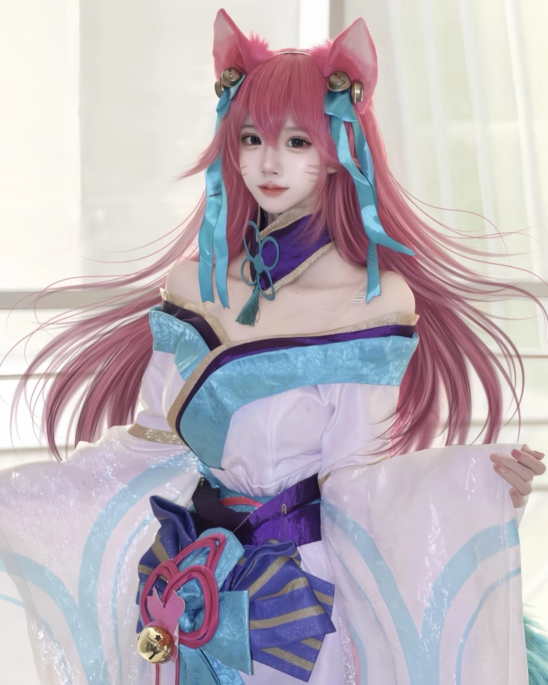 Ahri cosplay tạo hình nữ hồ ly xinh đẹp nổi bật