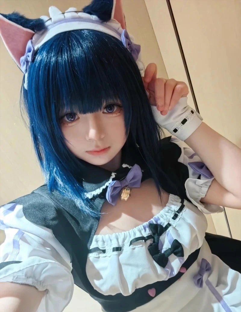 Ảnh Cosplay mèo phong cách kawaii phù hợp avatar xinh xắn