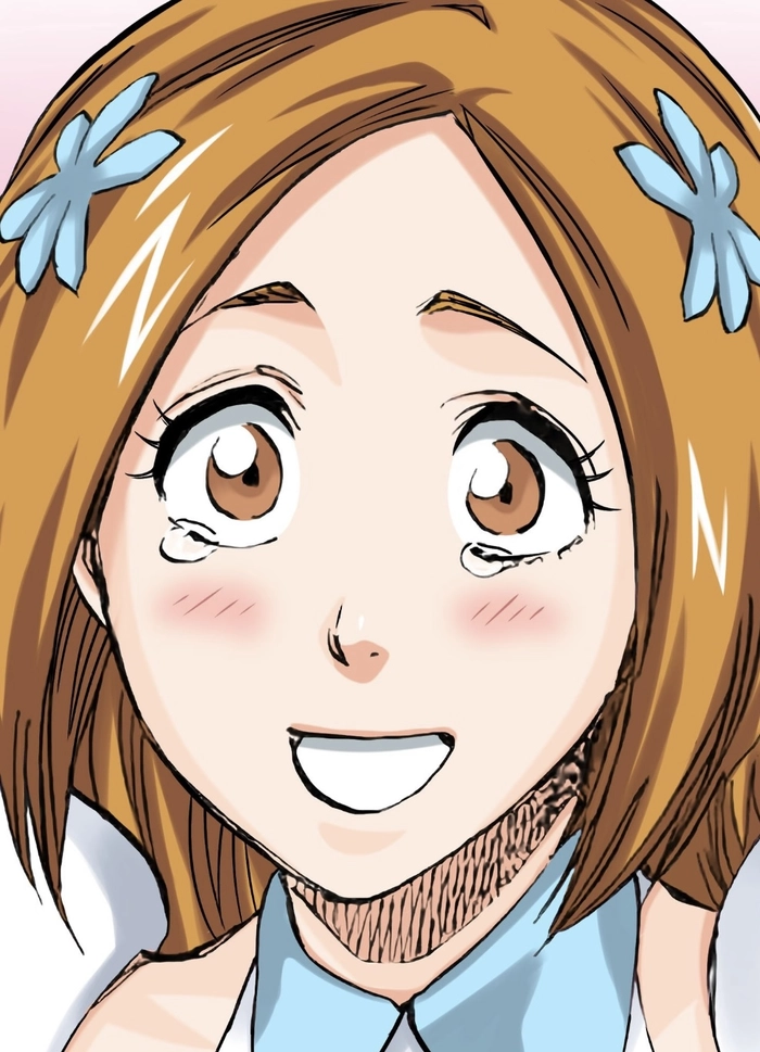 Ảnh Inoue Orihime chụp gần rõ từng chi tiết
