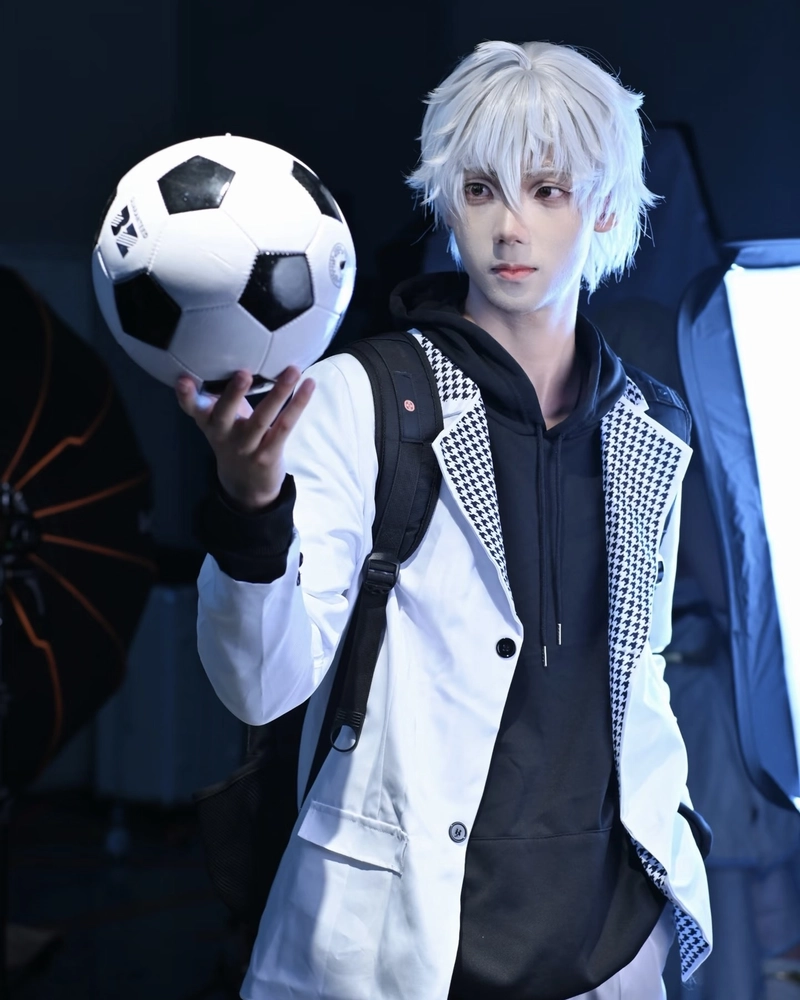 Ảnh Nagi cosplay phong cách anime thể thao nổi bật