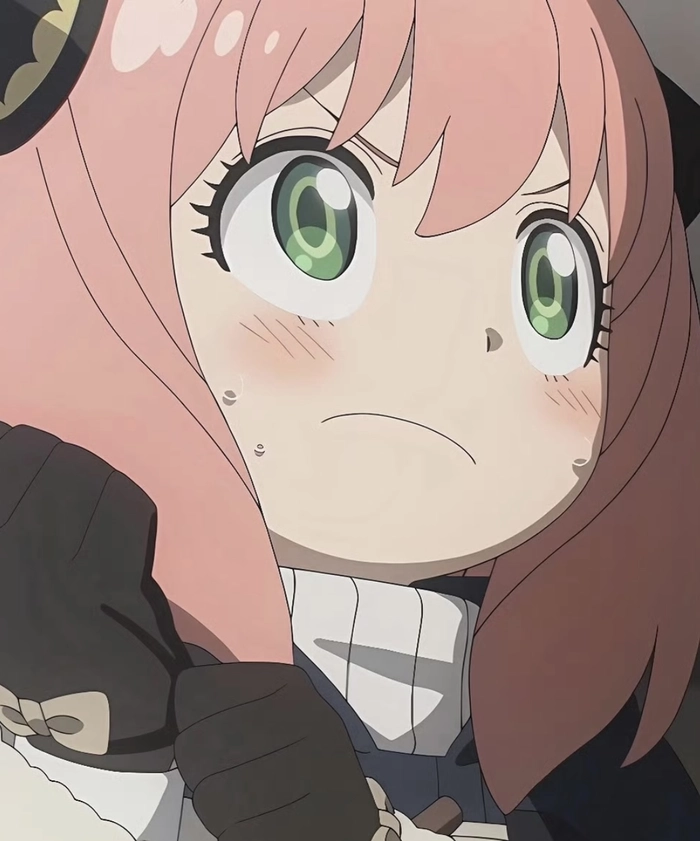 Ảnh anime anya nhìn rõ từng chi tiết khuôn mặt
