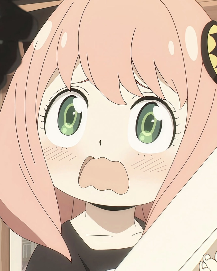 Ảnh anime anya với góc chụp gần rõ nét