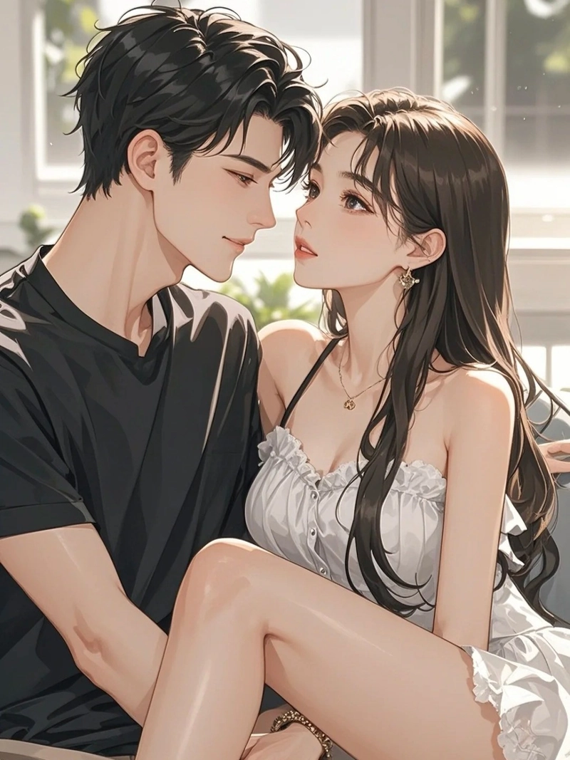 Ảnh anime cặp đôi mang vẻ đẹp tình yêu trong sáng