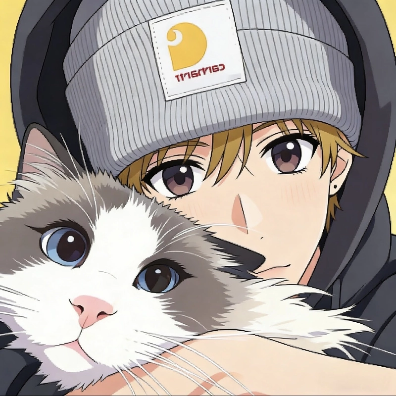 Ảnh anime cute nam cùng ánh mắt sáng dễ thương