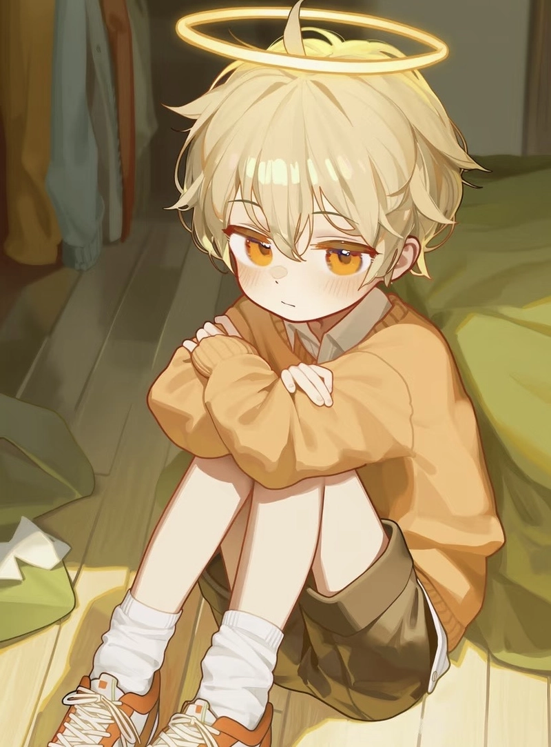 Ảnh anime cute nam cùng khí chất dễ thương nhẹ nhàng