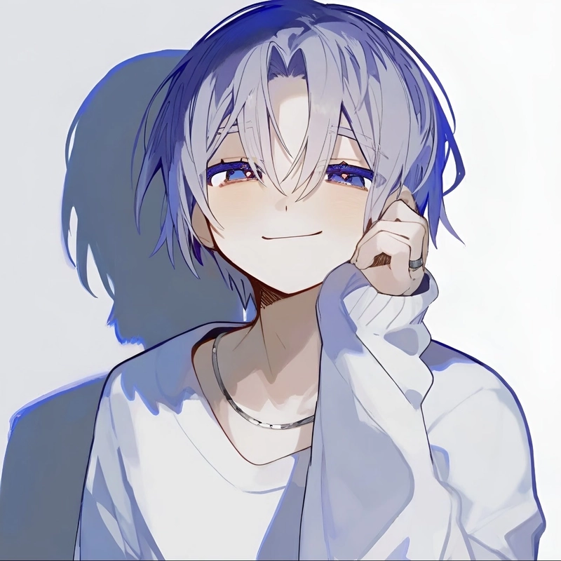 Ảnh anime cute nam cùng nét dịu dàng đầy tự nhiên