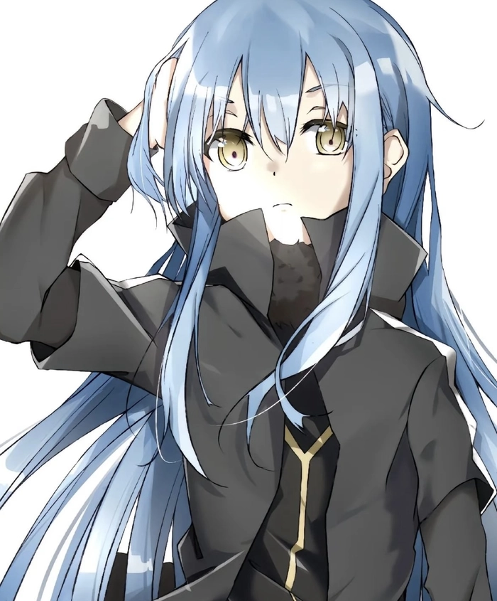 Ảnh anime rimuru với biểu cảm nhẹ nhàng rõ nét